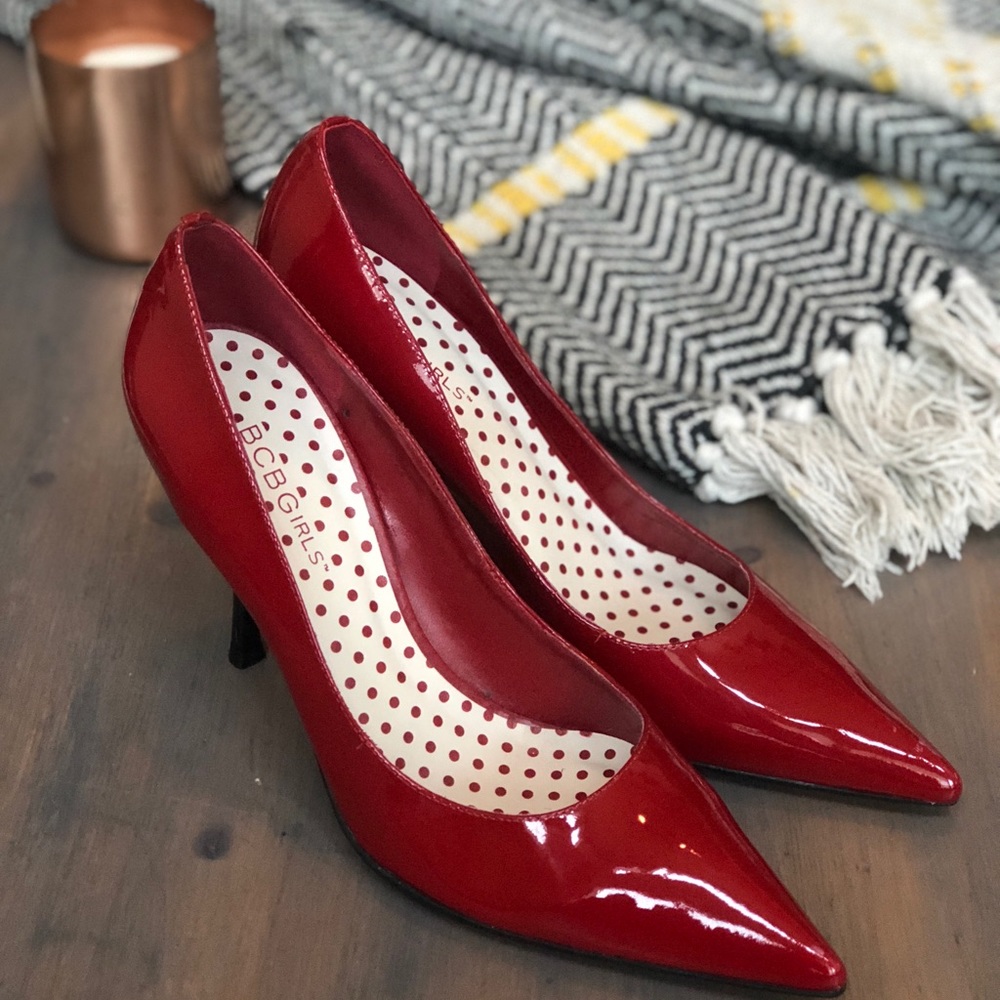 BCB Girls Red Pumps